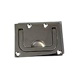 kistengriff klappbar edelstahl Die Spiegelpolierung verleiht dem Bodenheber einen edlen Look.