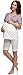 Be Mammy Maternity Nursing Pyjamas Mirella (Ecru, M)