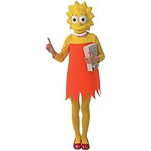 Fox - I-885072m - Disfraz para niños - Clásico Lisa Simpson - Talla M