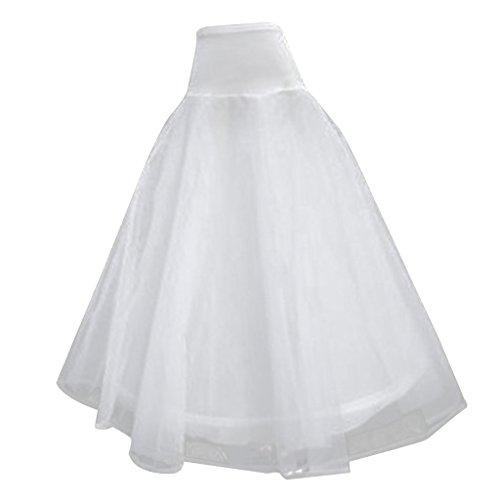 Preisvergleich Produktbild 1 Reifen zwei Layers Hochzeit Ball Kleid Knochen lange Krinoline Petticoat