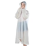 ★Regenmantel Merkmale: Der Transparent Regencape Hut wurde entwickelt, um zu verhindern, dass Regen auf Gesicht und Haar trifft und trocken bleibt. Mit einem Snap-On-Design, öffnen Sie den hinteren Snap, um den Rucksack anzupassen, und öffnen Sie den vorderen Snap zum Fahren. Der Regenmantel ist mit einem stabilen Kunststoffknopf versiegelt, der das Eindringen von Regen verhindert, nicht rostet und das Gewebe trocken hält.