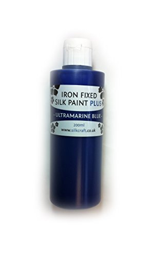Silkcraft Plus Silk Paint 200ml - Ultramarine Blue