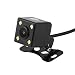 Produktbild Hermosairis Universal 4 LED Licht Rückfahrkamera Wasserdicht Full HD Weitwinkel Auto Zurück Rückfahrkamera Nachtsicht Einparkhilfe