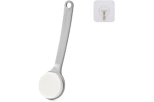 EHOTER Aplicador de loción con asa, aplicador hidratante de espalda, aplicador de crema solar, aplicador de crema de espalda para piernas, pies, cepillo de baño de mango largo autoaplicable (1 unidad)