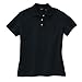IZOD Ladies' Classic Silkwash Pique Sport Shirt, Black, 2XL