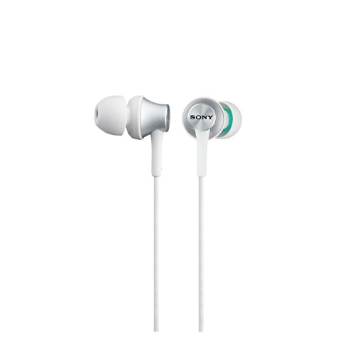 Preisvergleich Produktbild Sony MDR-EX450W geschlossene In-Ear-Kopfhörer weiß