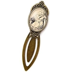 Lesezeichen / Büroklammer, Alice im Wunderland