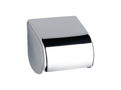 Keuco 01660010000 Toilettenpapierhalter Elegance, komplett mit Deckel, verchromt