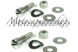 MOTOCAPUANO COPPIA VITE FISSAGGIO LEVE FRENO FRIZIONE testa CROCE VESPA 50 SPECIAL ELESTART