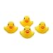 Eastlion Bathtime Fun Toys LED Colour Change Baby Bath Waterproof Night Light Ducks Pack of 4