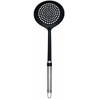 Brabantia 363689 - Espumadera de cocina en acero y nylon, color gris y negro