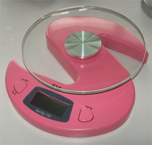 G&G KS-Rosa 6000g/1g Küchenwaage Briefwaage Tischwaage Digitalwaage Scale - 2