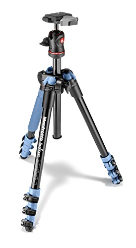 Manfrotto Befree Reisestativ aluminium blau Manfrotto Befree Reisestativ aluminium blau