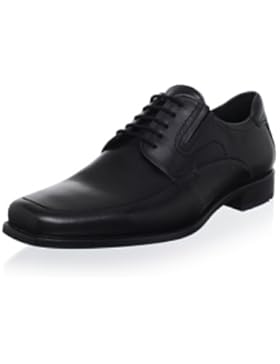 LLOYD 11-365-00 Kelton - Business Schnürschuh - Korfu Calf Leder (schwarz) - Ledersohle - Extraweit