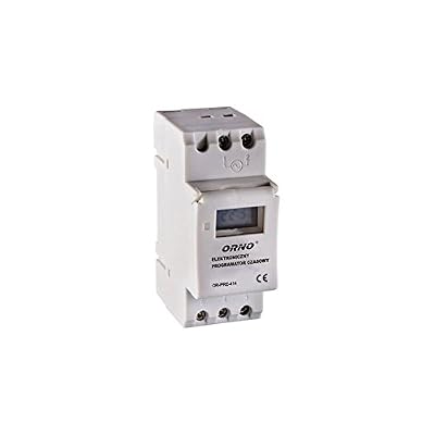 Orno Module rail DIN avec programmateur et écran LCD - Orno