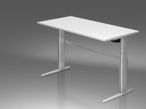 Schulungstisch XE-Serie Gre: 72 - 119 cm H x 160 cm B x 80 cm T, Farbe (Tischplatte): Wei Schulungstisch XE-Serie Gre: 72 - 119 cm H x 160 cm B x 80 cm T, Farbe (Tischplatte): Wei