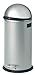 Produktbild Hailo Großraum-Abfallbox KickVisier 50 silber
