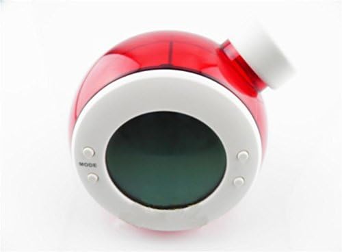 XX Water Magic Alarm Clock Power Generation Clock Eco Silent Alarm Clock Creative Electronic Alarm Clock , Red,red