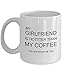 Produktbild My Girlfriend Is Hotter Mug - valentines Gift For Him funny romantic Birthday Gift