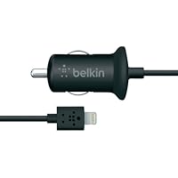 Belkin F8J075BTBLK - Cargador de móvil para el coche para Apple (Lightning, 2100 mA), negro