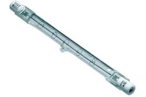 Ge lighting LINEAL - Lampara halogena linea deq ahorro k1 r7s 230v 330w, Color: Blanco