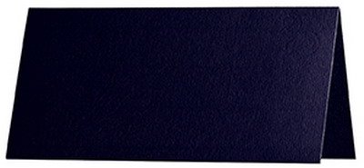 100 Stück // Artoz Serie 1001 premium Tischkarten, gerippt // 100 x 90 mm, hochwertig, schwarz