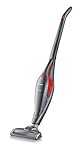 Severin SC 7171 Kabelloser 2-in-1 Hand und Stielsauger S-Power free, 14,4 V, Laufzeit circa 20 min, Inhalt 600 ml, platingrau / granatrot