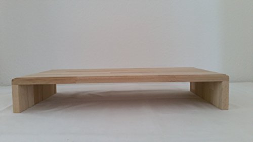 Monitorerhöhung Buche 50x30x10cm - 3