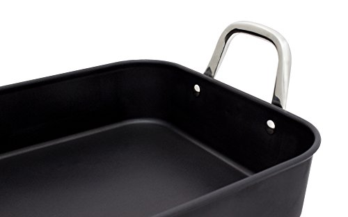 Kopf Auflaufform Pura (Bräter aus Carbonstahl, Griffe aus Edelstahl, geeignet für Induktion, 5 Liter) - 4