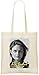Produktbild Emily Deschanel Porträt - Emily Deschanel Portrait Custom Printed Grocery Tote Bag - 100% Soft Cotton - Eco-Friendly & Stylish Handbag For Everyday Use - Custom Shoulder Bags