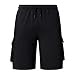Produktbild Herren Shorts Sport Mode Arbeitshose Casual Einfarbig Haushosen Sweathose Cargo Pants Regular Slim Hosen Kurze Arbeitshose ABsoar