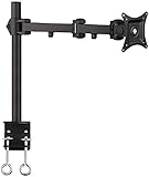 MDM11S Single LCD Monitor Desk Mount Bracket Tilt Swivel Arm Rotate Pull-Out