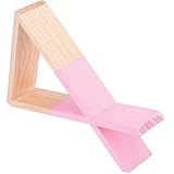 Para estrenar TOOGOO Estantería De Libro De Almacenamiento Triangular De Madera Estilo Nórdico para Ni？os Bebé Estantería Decoraciones Librería Habitación Casa Decoración DIY Colgante En Pared Rosa