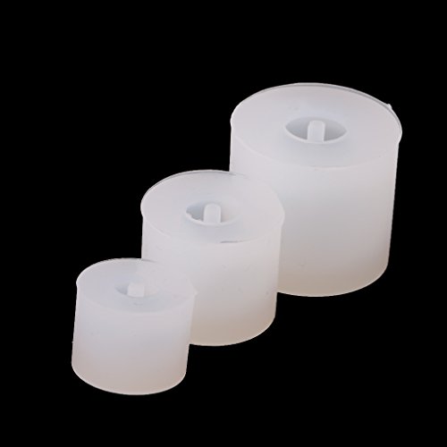 MagiDeal 3er Kugel Geformte Silikon Anhänger Diy Formen Schmuck Herstellung Werkzeuge - 6