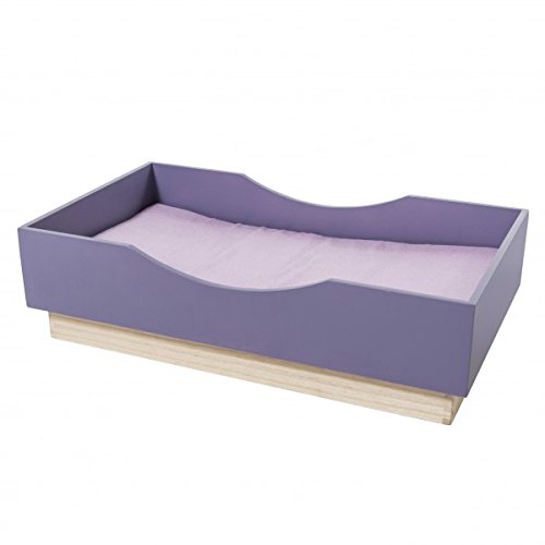 Preisvergleich Produktbild Sebra Holz Puppenbett in lila