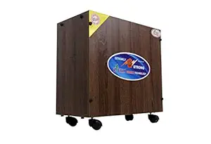 Single Inverter Battery Trolley with Grey Brown Color