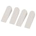 Produktbild PINKOPINK 4 tür Stopper, Home Office Rutschfest Silica Gel Türstopper Keile, Weiß/Braun/Schwarz weiß