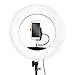 Produktbild 18"48w LED Ringlicht Fotografie Dimmbare Makro Ring Lampe Make-up Kamera Foto/Studio/Telefon/Video,White