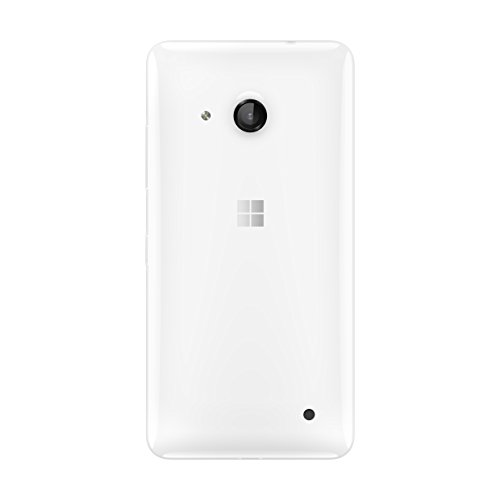 Microsoft Lumia 550 Smartphone LTE, Display 4.7' Pollici HD LCD (1280x720), 8 GB Memoria interna, Processore Quad Core Snapdragon 210, Bianco [Italia]