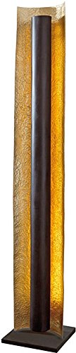 Preisvergleich Produktbild Holländer Stehleuchte Utopistico Ii Braun Schwarz Gold Handarbeit,Qualität aus deutscher