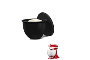 QXIAO Silikoneinlagen für 5 Qt Mixer, Küchenhelfer, Silikonschüsseleinsatz, Silikonständer, Mixer, Schüsseleinsatz für Kippkopf, 5 Qt Mixer, Küchenhelfer, Schüsselmischer, Aufsätze & Zubehör zum Backen