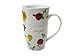 Produktbild Jumbo Becher Tasse Henkelbecher Rosen Garten Auszeit H15cm weiss Porzellan