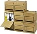 Produktbild tidyPac 30000919 Ablagesysteme Archivregal Karton braun