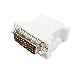100 nuevo y de alta calidad NoyoKere DVI-I 24 + 5 Macho a HD 15 Pin VGA SVGA Tarjeta de Video Monitor de Pantalla LCD Adaptador Convertidor