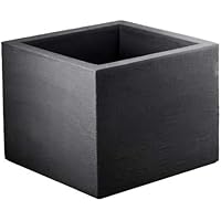 geli Thermo Plastic Lippert Pflanzkübel Kubus Quadrat ca. 20 x 20 x 20 cm anthrazit