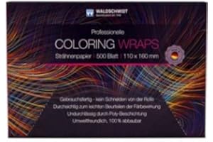 Waldschmidt Coloring Wraps, 110x240mm, 500 Blatt