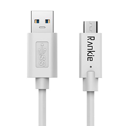 Cable USB C, Rankie 1m USB 3.0 Type-C a Type-A USB 3.0 Cable de Datos, Super alta Velocidad, Cargador Cable, Cable de Conexión, Cable para Apple MacBook, Nokia N1,Surface Pro 4, Nexus 5X / 6P, Lumia 950XL / 950, Oneplus 2 y todos USB Type C Cable Teléfonos Móviles y Otros USB Tipo-C Dispositivos - Imagen 3