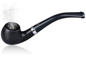 ‎YOSOO Langlebige Mini-Tabakpfeife in klassischer Art mit abnehmbarem Mundstück, schwarz schwarz