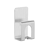 Organizador de cepillos de Dientes Decorativo con Vaso - Práctico Soporte para Cepillo de Dientes y Pasta - Porta Cepillo Dental con Soporte Resistente - Blanco/Plateado Vaso de Cepillo de Dientes de Viaje, Taza de Cepillo de Dientes, Estuche de Pasta de Dientes, Tazas de gárgaras con Cuerda Colgante para el baño casa Viaje Senderismo Camping