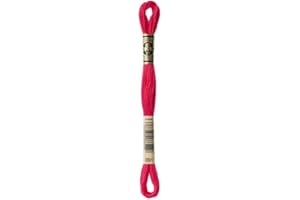 TOMASELLI MERCERIA Mouliné Spécial DMC - Madeja bordada, ref. 117mc, tono rojo - 817